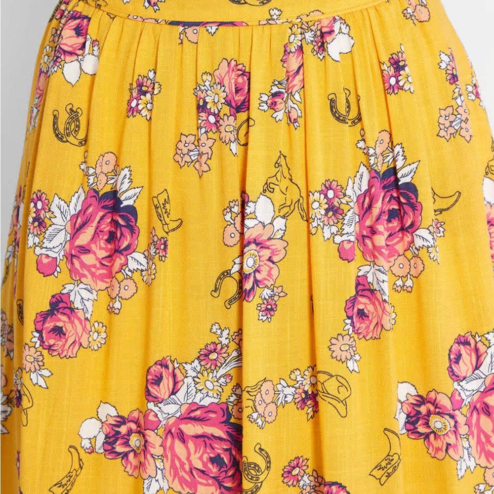 ModCloth Cowboy Skirt - Picture 5 of 5